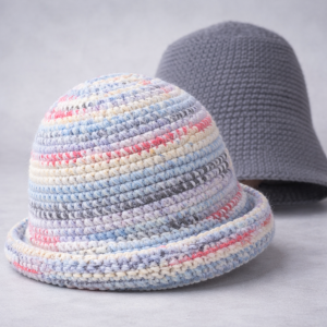 Шапка „Сянка“ на 1 кука: описание на плетенето 