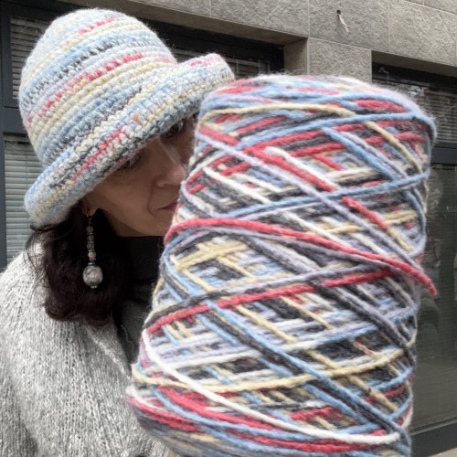 Прежда микс от алпака и мерино