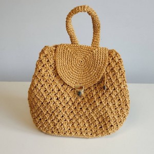 Ръчно плетена раница Ръчно плетена раница