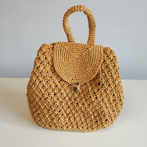 Ръчно плетена раница Ръчно плетена раница