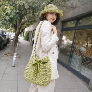 Чанта от рафия "Green" Чанта от рафия "Green"