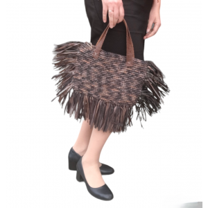 Чанта от рафия  "Meланж"