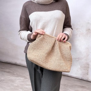 Чанта от рафия Кръг