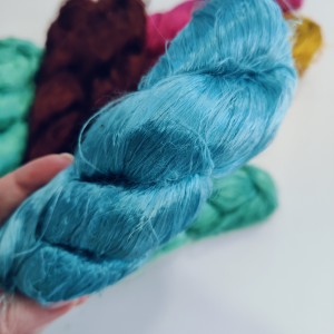 Бананови влакна цвят тюркоаз Бананови влакна цвят тюркоаз