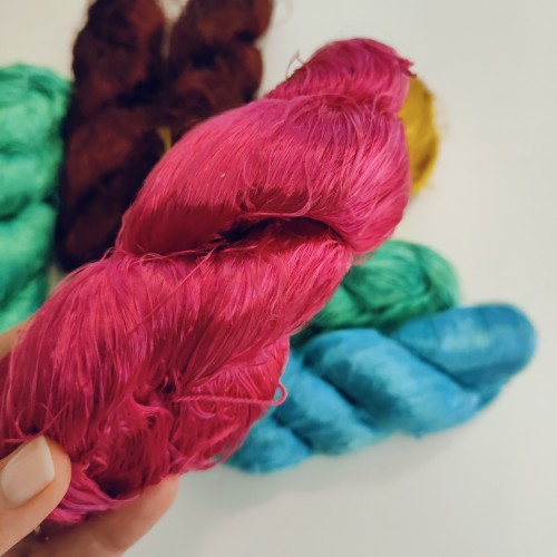 Бананови влакна цвят розов Бананови влакна цвят розов