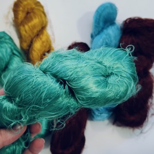 Бананови влакна цвят зелен Бананови влакна цвят зелен