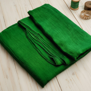 Естественна коприна excelsior, цвят зелен 90-95 cm