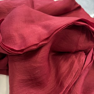 Естественна коприна excelsior, цвят бардо 90-95 cm