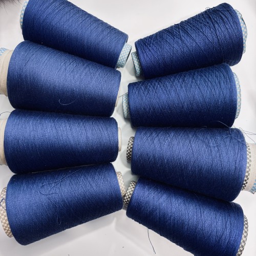 Прежда  Gariaggi  50% памук 50% коприна Цвят blue3