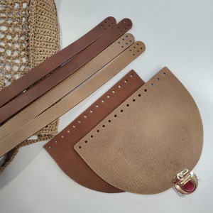 Капак за  чанта  от естествена кожа 20*15 см 