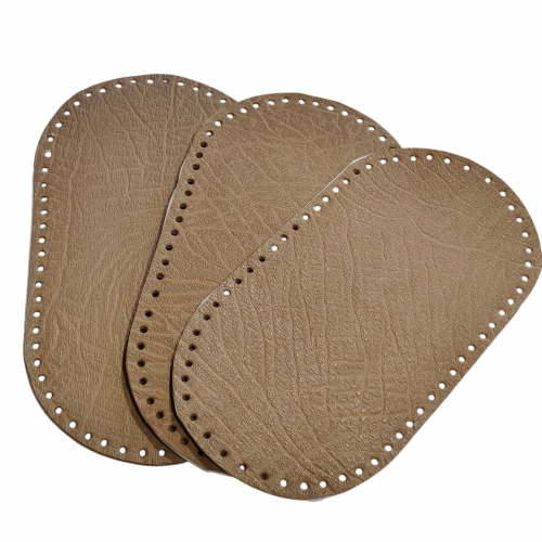 Кожена основа за чанти, цвят бежев Кожена основа за чанти, цвят бежев