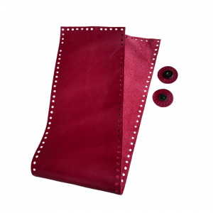 Комплект за чанта от бардо 100% кожа Комплект за чанта от бардо 100% кожа