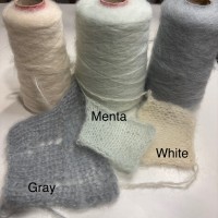 Прежда  от Италия 75% мохер • 25% мериносова вълна