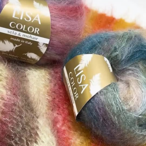 Прежда  Мохер и Коприна 50 гр