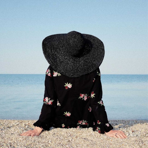 Широкопола шапка "Черна"