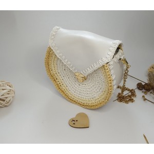 Комплект за плетене кръгла чанта  - Направи си Сам