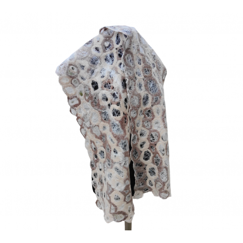 Работилница за филцов шал "Тигрова смес" (за начинаещи) Работилница за филцов шал "Тигрова смес" (за начинаещи)