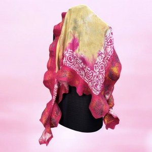 Триъгълен  шал ""Нарцисс""