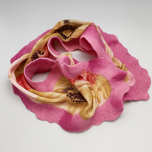 Луксозен дамски шал "Illusion" Луксозен дамски шал "Illusion"