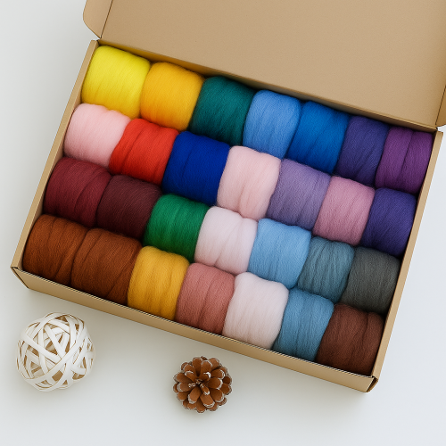 Комплект от вълна 28-30 микр 300 g Комплект от вълна 28-30 микр 300 g