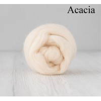 Австралийски меринос 70% екстрафина и 30% коприна Туса, цвят Acacia