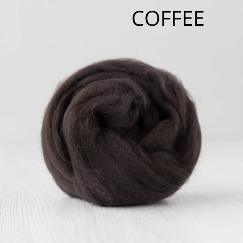 Австралийски меринос 19 мкр цвят COFFEE Австралийски меринос 19 мкр цвят COFFEE