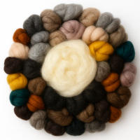 Топс 70% мериносова вълна, 30% туса коприна