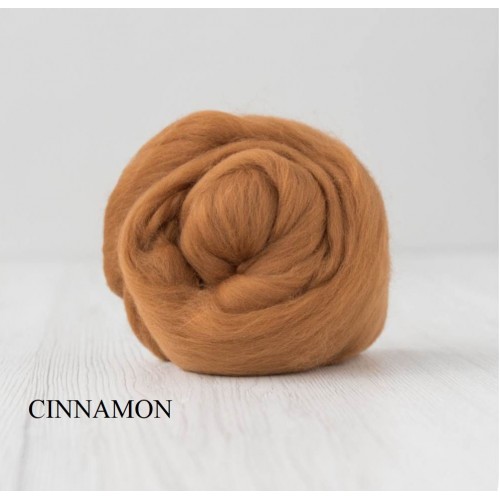 Австралийски меринос 19 мкр цвят CINNAMON Австралийски меринос 19 мкр цвят CINNAMON