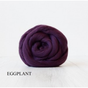 Австралийски меринос 19 мкр цвят EGGPLANT Австралийски меринос 19 мкр цвят EGGPLANT