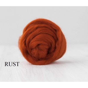 Австралийски меринос 19 мкр, RUST - ръжа Австралийски меринос 19 мкр, RUST - ръжа