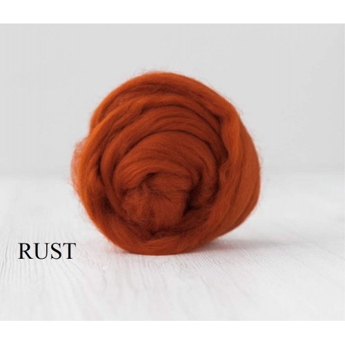 Австралийски меринос 19 мкр, RUST - ръжа Австралийски меринос 19 мкр, RUST - ръжа