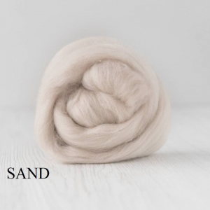 Австралийски меринос 19 мкр, SAND - пясък Австралийски меринос 19 мкр, SAND - пясък