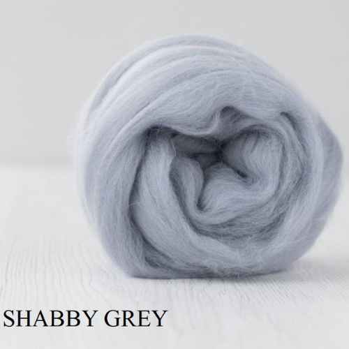 Австралийски меринос 19 мкр, SHABBY GREY Австралийски меринос 19 мкр, SHABBY GREY