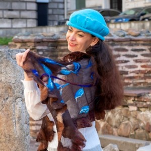 Плъстен шал "Original" Плъстен шал "Original"