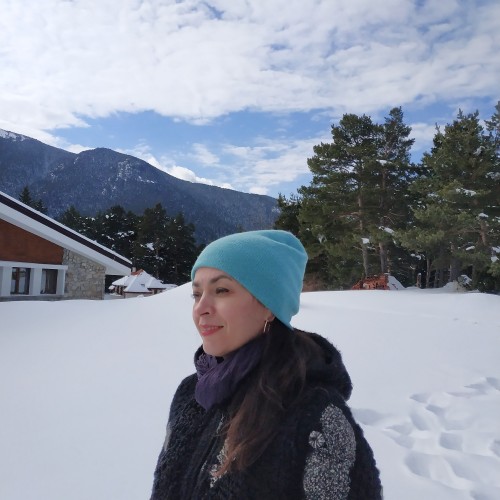 Шапка "Синьо небе" Шапка "Синьо небе"