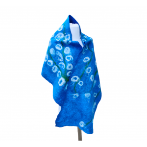 Плъстен шал "Ярък Залез" Плъстен шал "Ярък Залез"