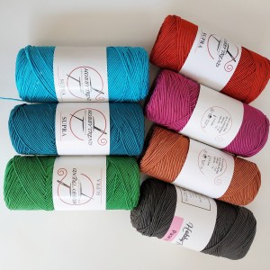 Прежда за плетена чанта - 50% памук , 50% премиум акрил Прежда за плетена чанта - 50% памук , 50% премиум акрил