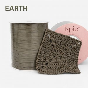 Прежда рафия Ispie 100% вискоза  Цвят “EARTH” (Земя)