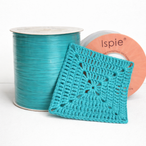 Прежда рафия Ispie 100% вискоза цвят  Dark turquoise 107C