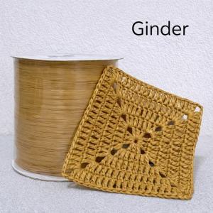 Прежда рафия  Ispie  100% вискоза,  цвят Ginder D42