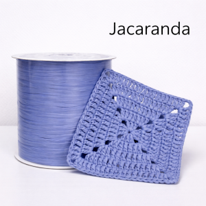 Прежда рафия 100% вискоза,  цвят Jacaranda 148F