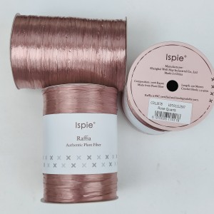 Прежда рафия Ispie 100% вискоза цвят Rose Quartz