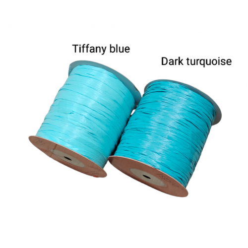 Прежда рафия Ispie 100% вискоза цвят  Tiffany blue