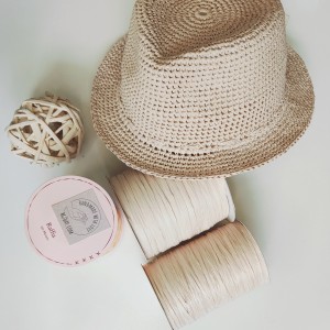 Прежда рафия Ispie 100% вискоза цвят White oak 186A Прежда рафия Ispie 100% вискоза цвят White oak 186A