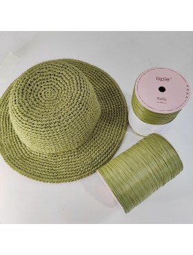 Прежда рафия ISPIE цвят Olive  121A