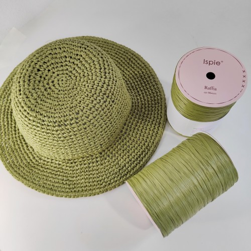 Прежда рафия ISPIE цвят Olive 121A Прежда рафия ISPIE цвят Olive 121A