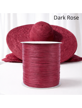 Прежда рафия  Ispie цвят Dark Rose 194B