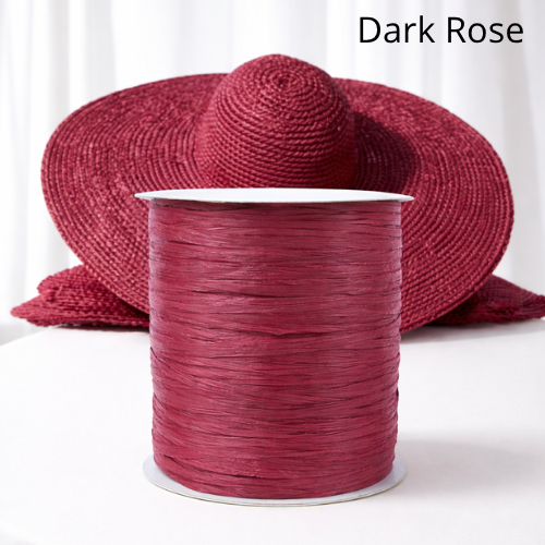Прежда рафия  Ispie цвят Dark Rose 194B