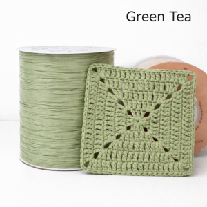 Прежда рафия Ispie 100% вискоза  Green Tea 121F