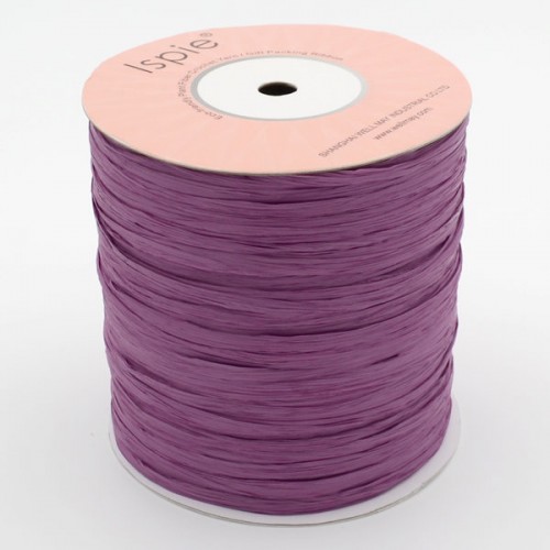 Прежда рафия Ispie 100% вискоза цвят Grape 129A Прежда рафия Ispie 100% вискоза цвят Grape 129A
